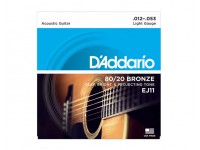 D´Addario Jogo Cordas 012 Guitarra Acústica EJ11 012-053 D´Addario Jogo Cordas 012 Guitarra Acústica EJ11 012-053